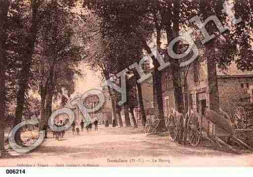 Ville de SOUDAN, carte postale ancienne