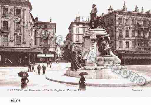 Ville de VALENCE, carte postale ancienne