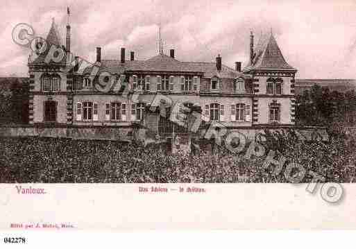 Ville de VANTOUX, carte postale ancienne