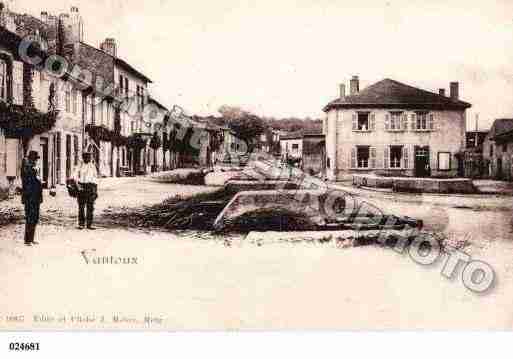 Ville de VANTOUX, carte postale ancienne