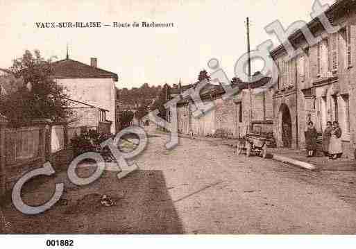 Ville de VAUXSURBLAISE, carte postale ancienne Ville de VAUXSURBLAISE, carte postale ancienne