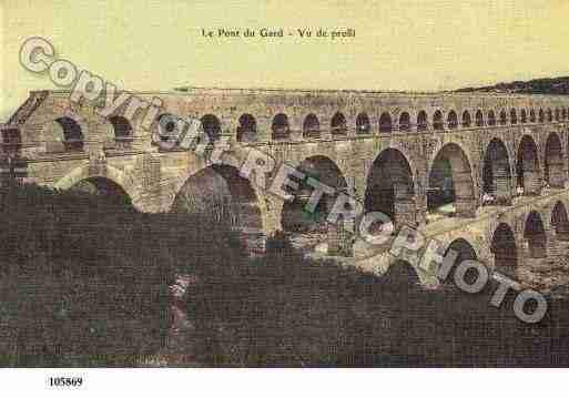 Ville de VERSPONTDUGARD, carte postale ancienne