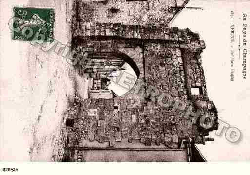 Ville de VERTUS, carte postale ancienne