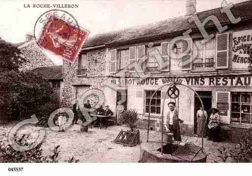 Ville de VILLEBONSURYVETTE, carte postale ancienne