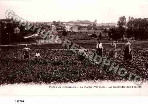 Ville de VILLEBONSURYVETTE, carte postale ancienne