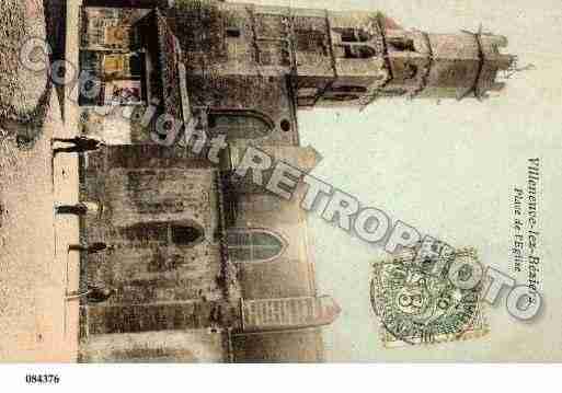 Ville de VILLENEUVELESBEZIERS, carte postale ancienne