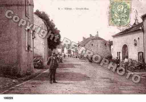 Ville de VITREYSURMANCE, carte postale ancienne