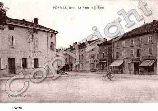 Ville de VONNAS, carte postale ancienne Ville de VONNAS, carte postale ancienne