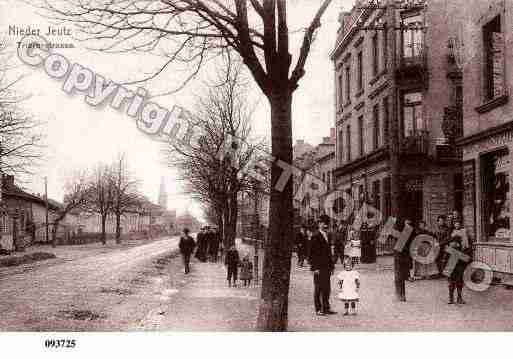 Ville de YUTZ, carte postale ancienne