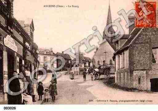 Ville de ANCEINS, carte postale ancienne