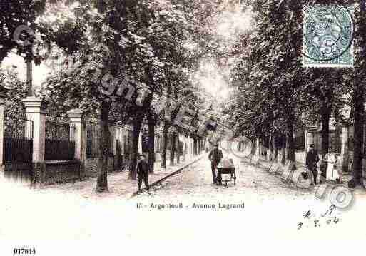 Ville de ARGENTEUIL, carte postale ancienne