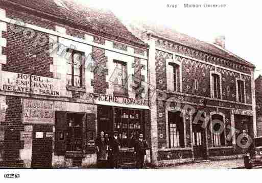 Ville de ARSY, carte postale ancienne