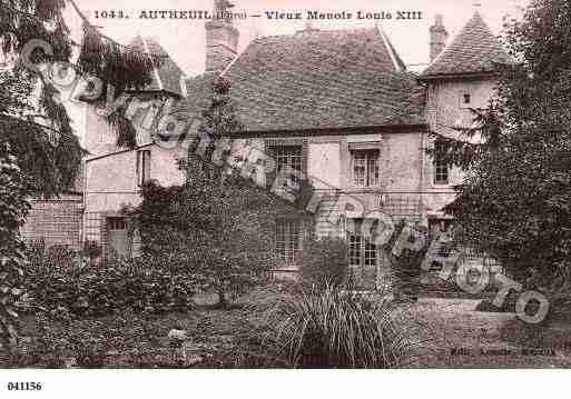 Ville de AUTHEUILAUTHOUILLET, carte postale ancienne