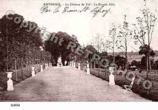 Ville de AUTHEUILAUTHOUILLET, carte postale ancienne