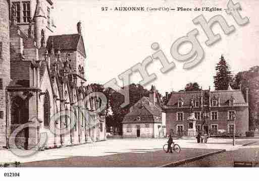 Ville de AUXONNE, carte postale ancienne