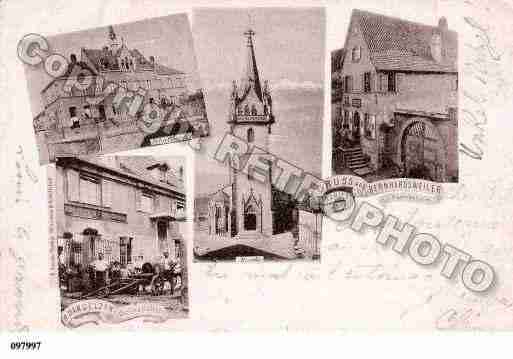 Ville de BERNARDSWILLER, carte postale ancienne