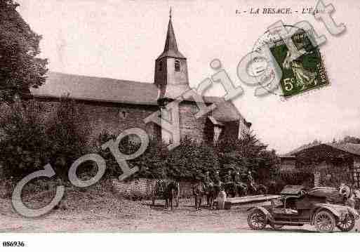 Ville de BESACE(LA), carte postale ancienne