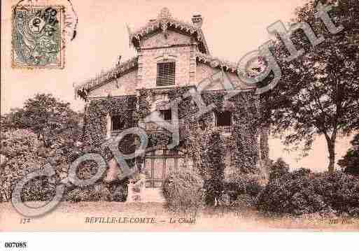 Ville de BEVILLELECOMTE, carte postale ancienne