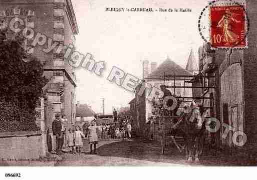 Ville de BLEIGNYLECARREAU, carte postale ancienne