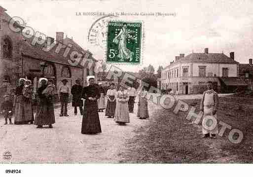 Ville de BOISSIERE(LA), carte postale ancienne