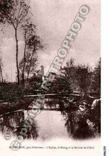 Ville de BONDAROY, carte postale ancienne