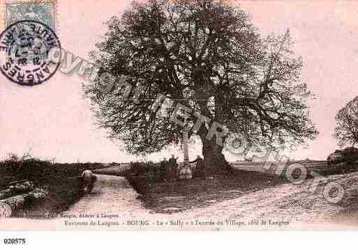 Ville de BOURG, carte postale ancienne