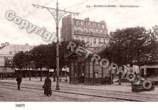 Ville de BOURGLAREINE, carte postale ancienne