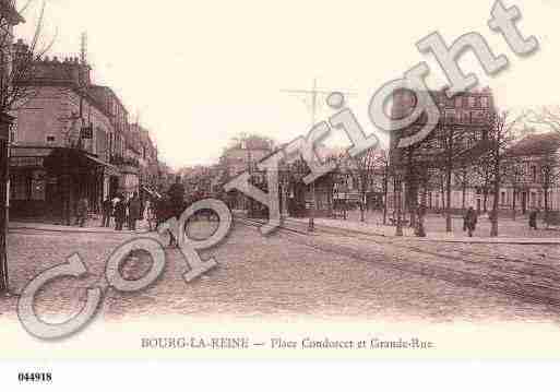 Ville de BOURGLAREINE, carte postale ancienne