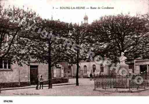 Ville de BOURGLAREINE, carte postale ancienne