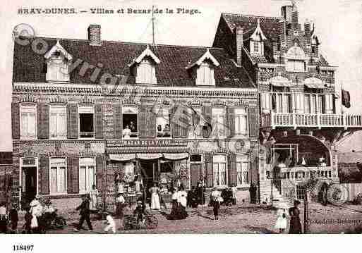 Ville de BRAYDUNES, carte postale ancienne