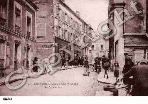 Ville de CHANTELOUPLESVIGNES, carte postale ancienne