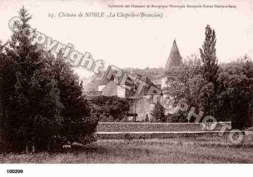 Ville de CHAPELLESOUSBRANCION, carte postale ancienne