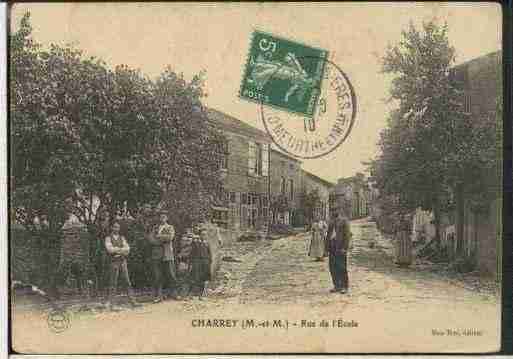 Ville de CHAREY, carte postale ancienne