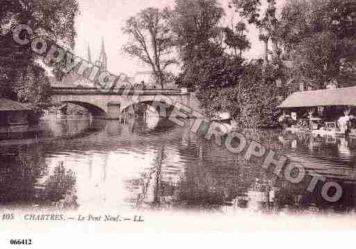 Ville de CHARTRES, carte postale ancienne