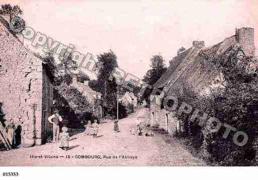 Ville de COMBOURG, carte postale ancienne