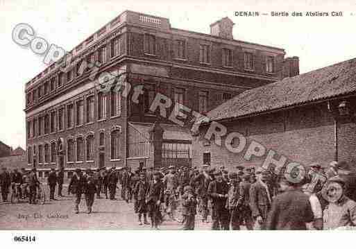 Ville de DENAIN, carte postale ancienne