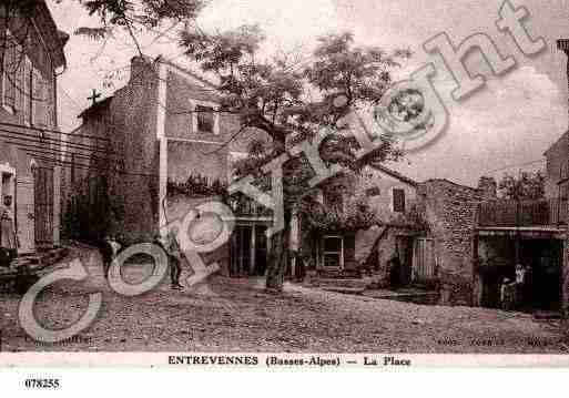 Ville de ENTREVENNES, carte postale ancienne