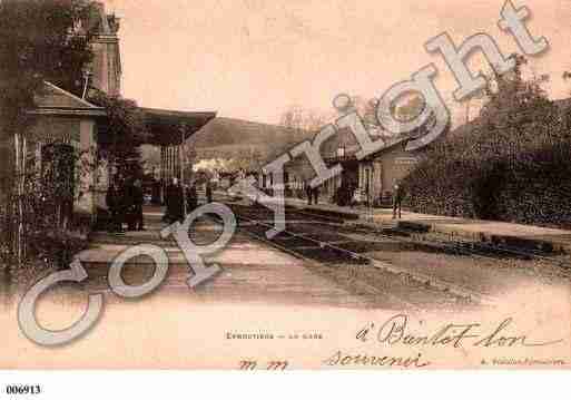 Ville de EYMOUTIERS, carte postale ancienne