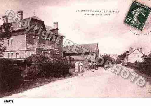 Ville de FERTEIMBAULT(LA), carte postale ancienne