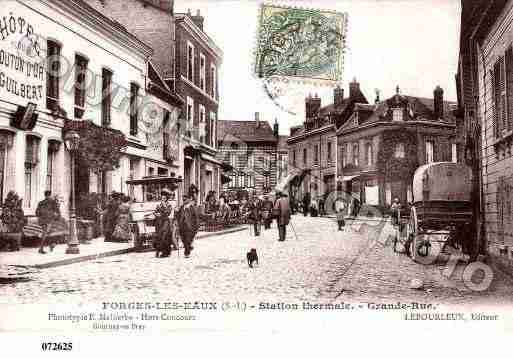 Ville de FORGESLESEAUX, carte postale ancienne