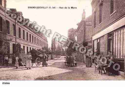 Ville de GRANDQUEVILLY(LE), carte postale ancienne