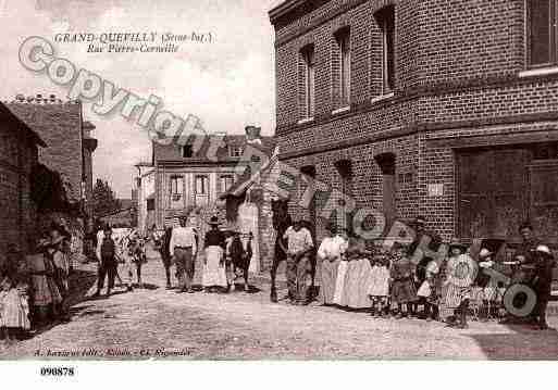 Ville de GRANDQUEVILLY(LE), carte postale ancienne