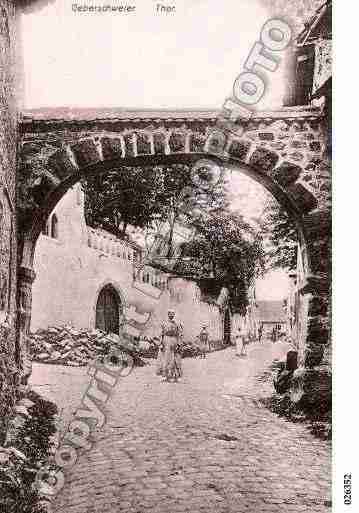 Ville de GUEBERSCHWIHR, carte postale ancienne