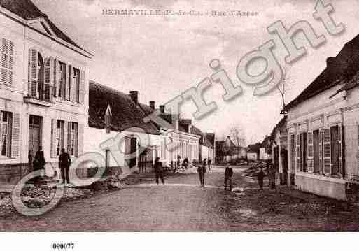 Ville de HERMAVILLE, carte postale ancienne