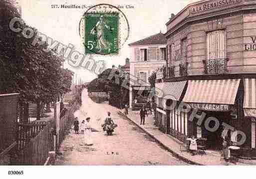 Ville de HOUILLES, carte postale ancienne