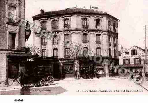 Ville de HOUILLES, carte postale ancienne