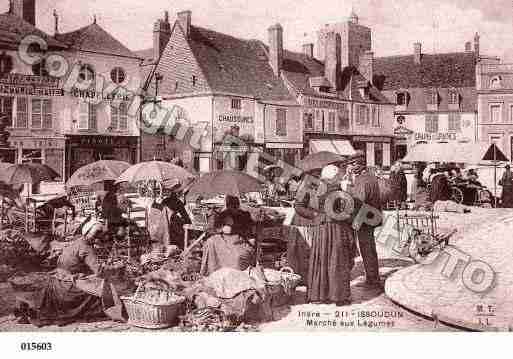 Ville de ISSOUDUN, carte postale ancienne