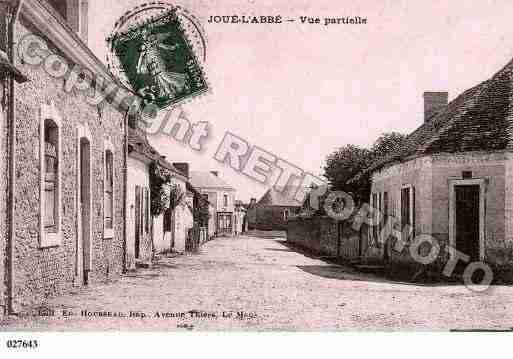 Ville de JOUEL'ABBE, carte postale ancienne