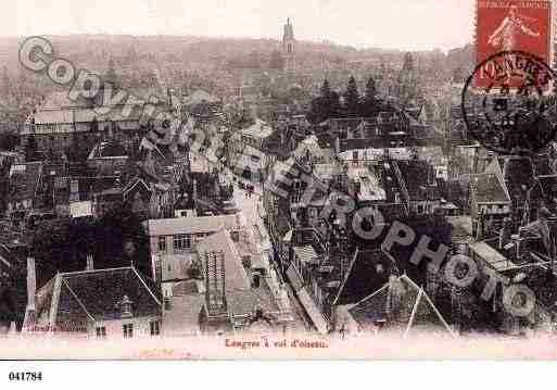 Ville de LANGRES, carte postale ancienne