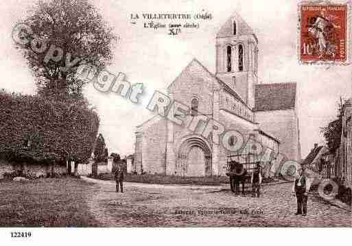 Ville de LAVILLETERTRE, carte postale ancienne